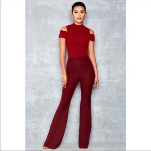 NWT House OF CB. Burgundy color.